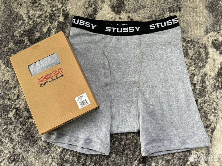 Трусы боксеры Stussy Boxer Briefs мужские