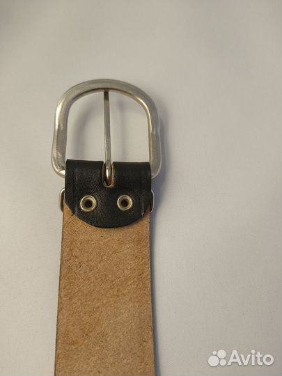 Мужской кожаный ремень новый
