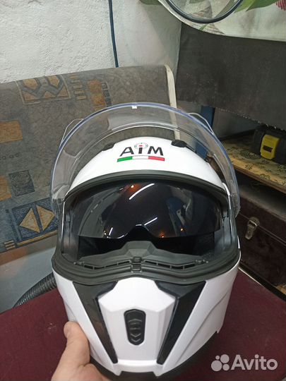 Мото шлем модуляр