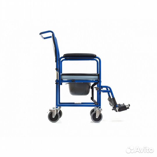 Кресло каталка инвалидная механическое с туалетом