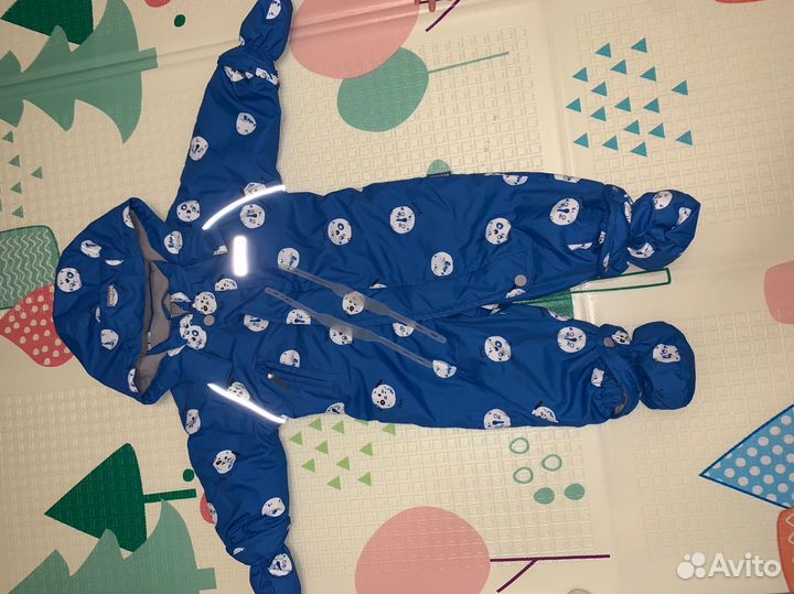 Комбинезон демисезонный crockid 68-74 для мальчика