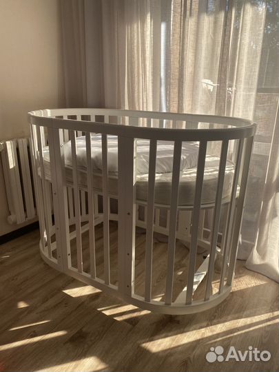 Матрас детский круглый и овальный