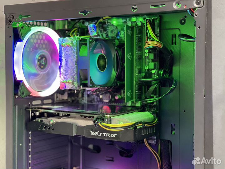 Игровой pc GTX 1050ti 4gb