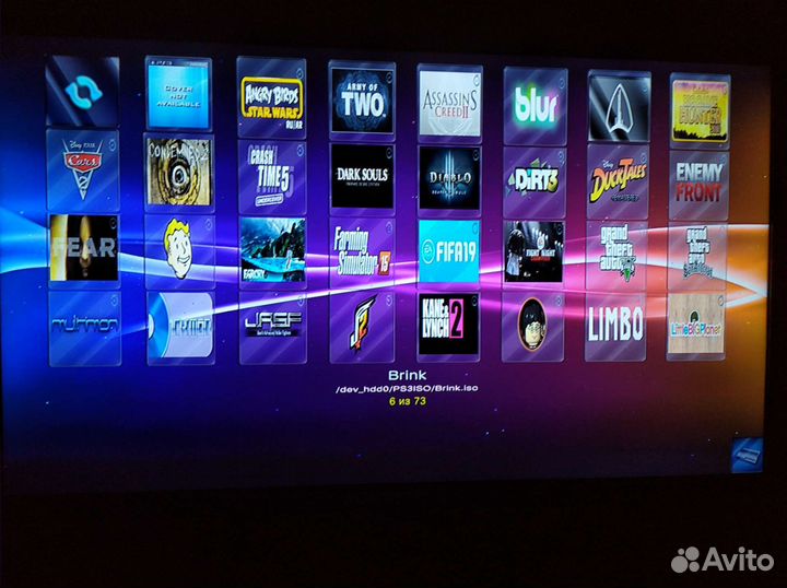 Sony PS3 super slim 500gb(72 игры + диска)