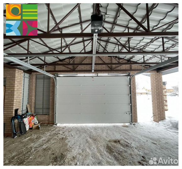 Гаражные ворота alutech