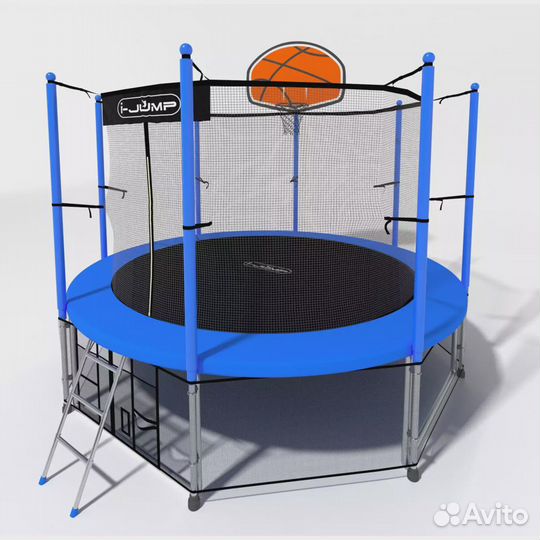 Батут i-Jump Basket 10ft blue