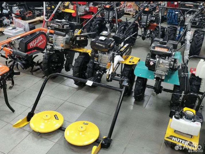 Мотоблок Huter 7 лс Россия