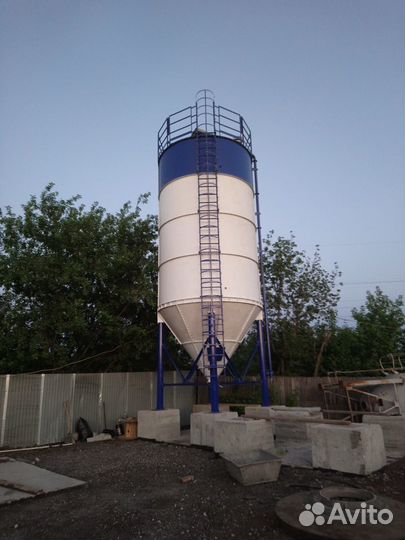 Силос цементный 35-200 тонн