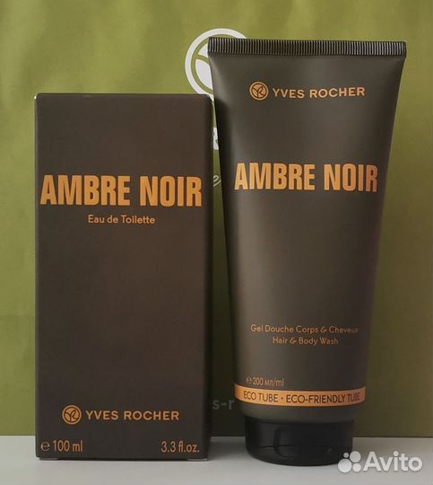 Новая туалетная вода Ambre Noir, 100 мл Ив Роше