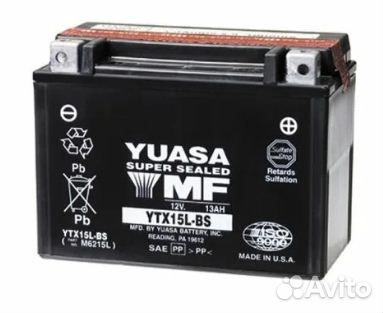 Аккумулятор Yuasa YTX15L-BS 9148