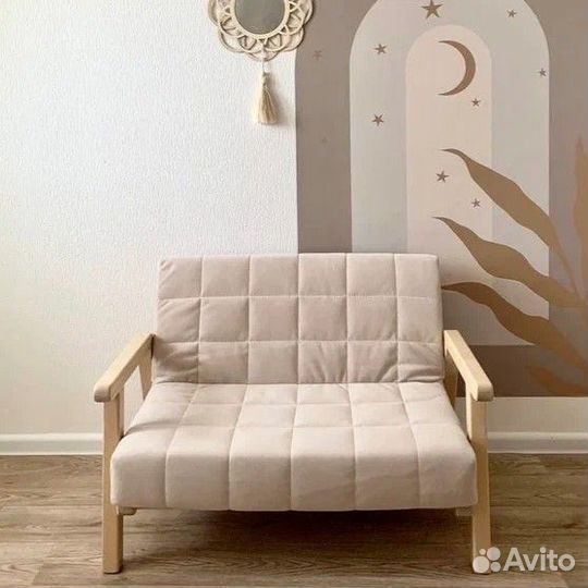 Детский мягкий мини диван от года