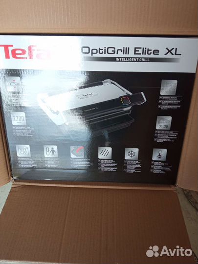 Гриль tefal optigrill xl