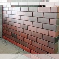 Кладка. Возведение перегородок, газоблок, кирпич, Шатура