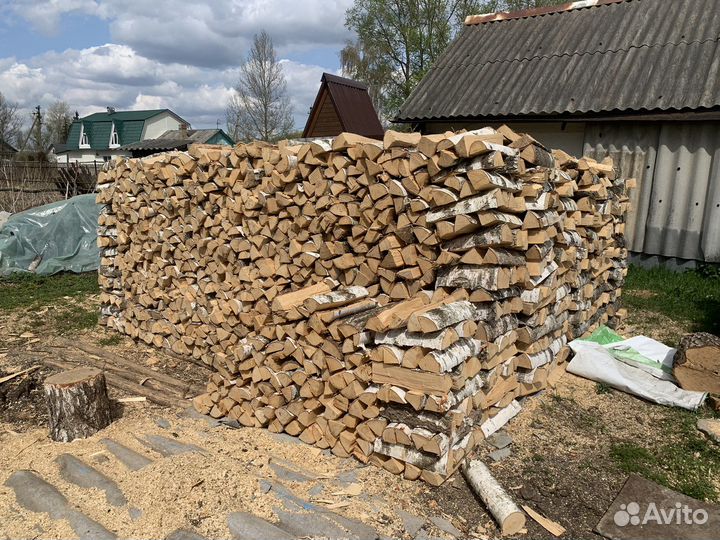 Дрова в укладку