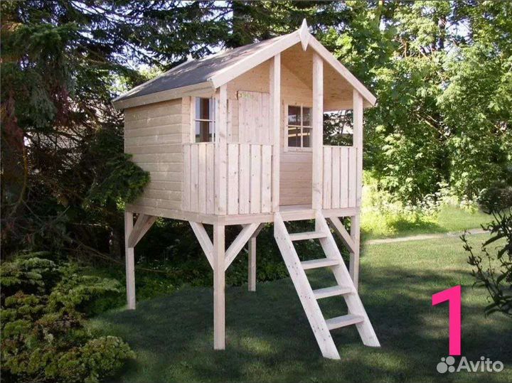Детский домик для дачи
