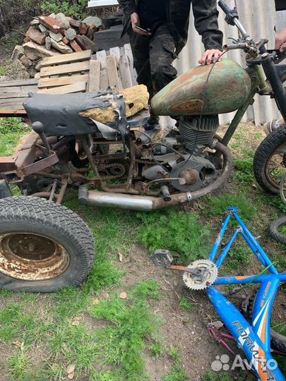 Продам самодельный трицыкл, или двигатель