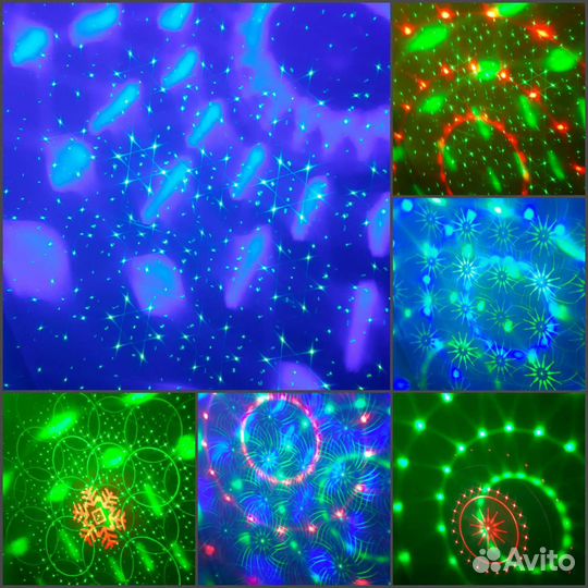 Лазерная светомузыка + RGB Disco