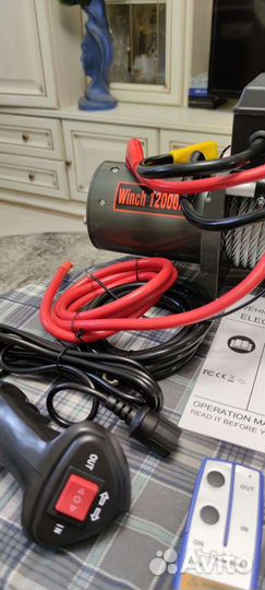 Лебёдка электрическая 12 вольт
