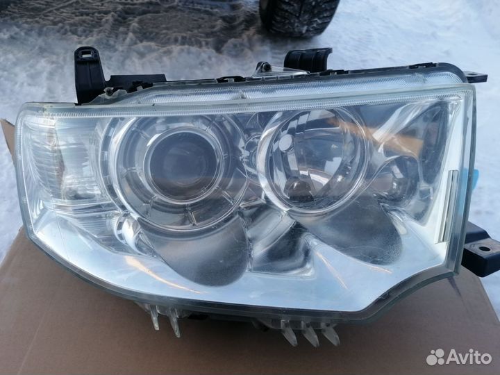 Фара, линза, ксенон, (левая, правая)