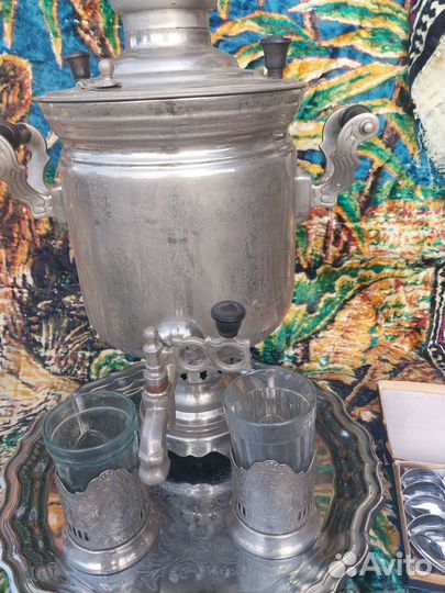 Самовар на дровах СССР бу