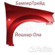 Крыло правое Лада Ларгус Красный
