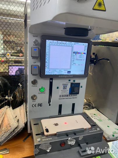 Замена стекла iPhone Samsung