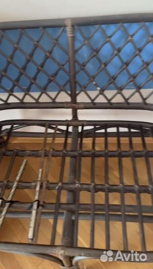 Плетеная мебель ротанговая для сада