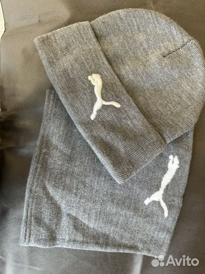 Шапка со снудом для мальчика