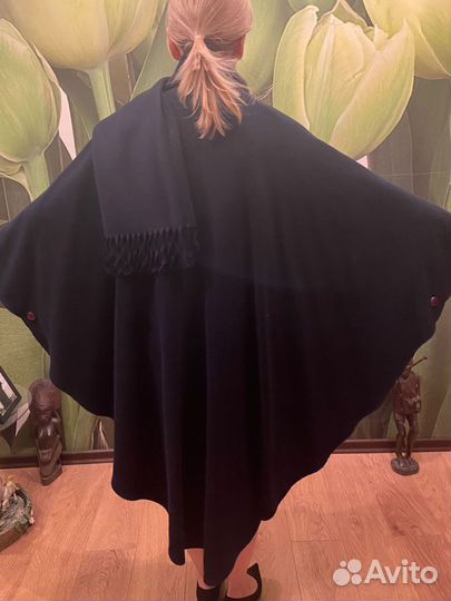 Пальто пончо