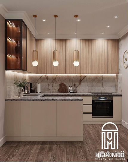 Кухонный гарнитур по индивидуальному проекту