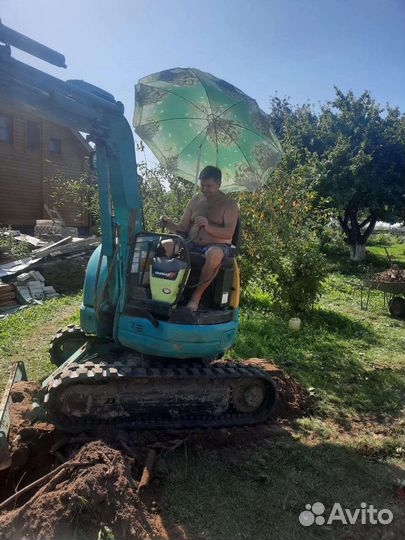 Услуги мини экскаватора