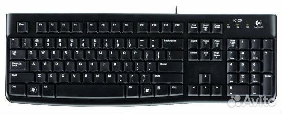 Клавиатура Logitech Keyboard K120 Black USB