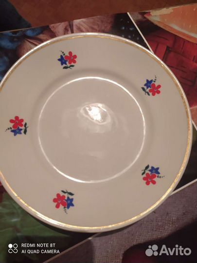 Тарелки и блюдца СССР