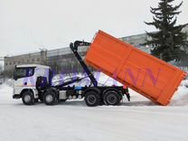 Мультилифт Kromann 26 тонн на шасси FAW 8x4, 2024г