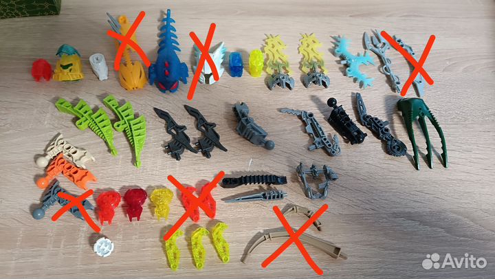 Lego детали к биониклам и hero factory,инструкции