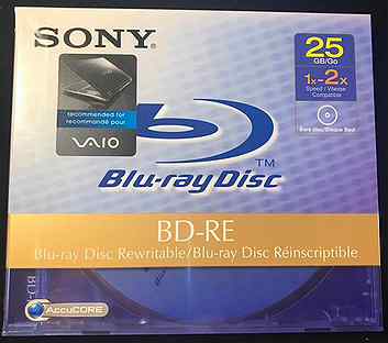 Sony BD -RE 25 GB перезаписываемый