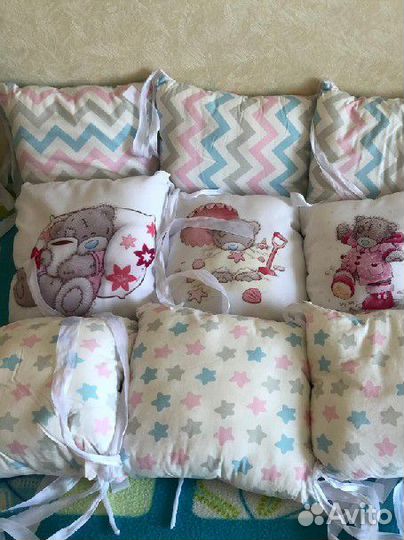 Бортики в кроватку