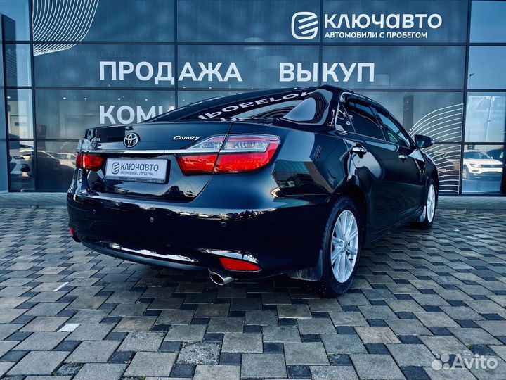 Toyota Camry 2.5 AT, 2016, 167 000 км