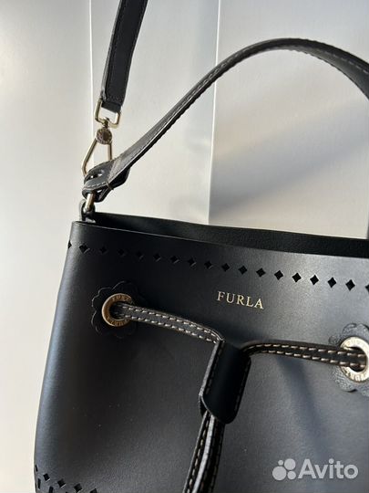 Кожаная сумка furla оригинал