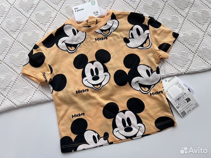 Костюм футболка и шорты для мальчика c&a 68