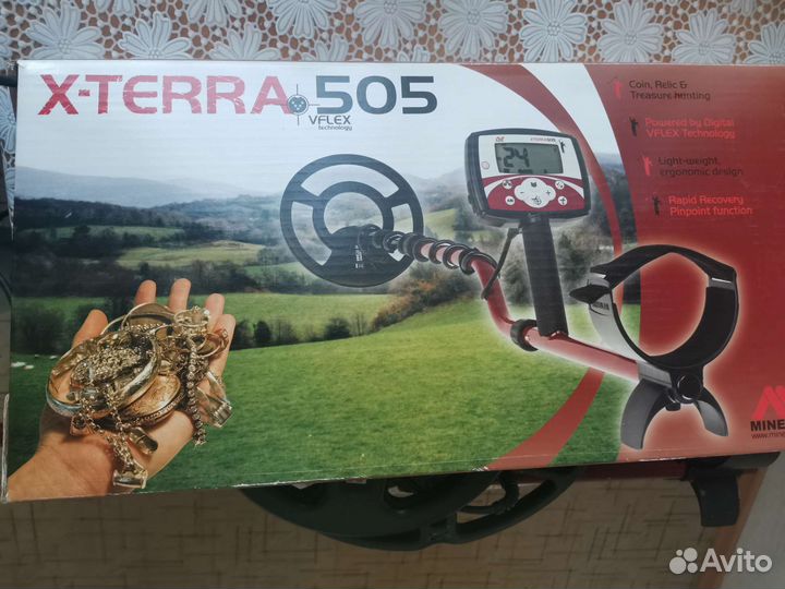 Металлоискатель minelab x-terra 505