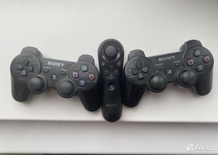 Два джостика(на запчасти) и мувик для PS3