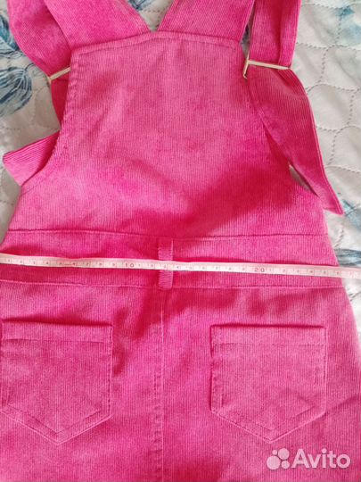 Вельветовый сарафан