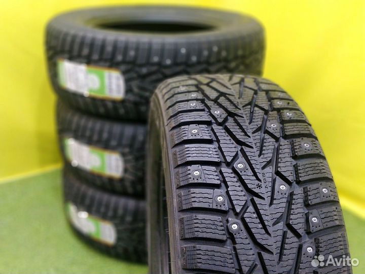 225 55 r18 шипованные. Nokian Hakkapeliitta 7 шип.