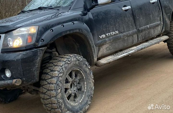 Подножки Ниссан Титан