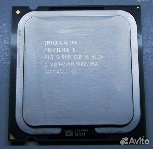 Процессор Intel Pentium D 915