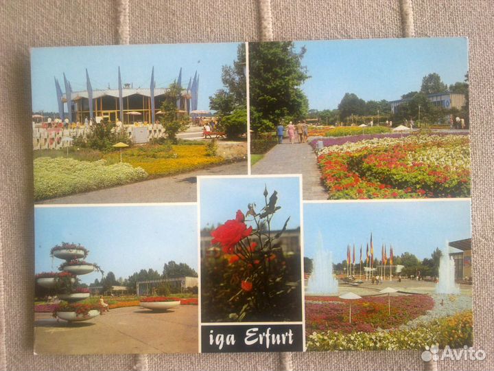 Открытки, Германия, Болгария, Словакия, 1975-87 гг