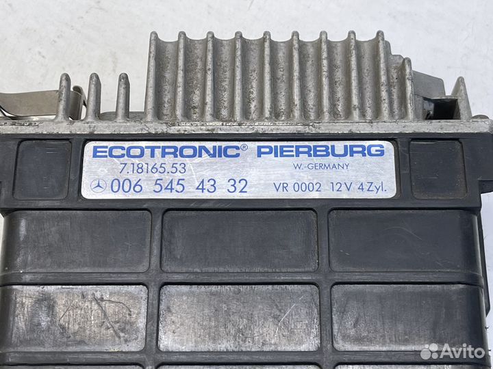 Блок управления двигателем M102 эбу Mercedes W201