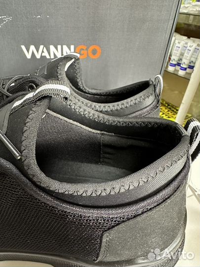Кроссовки мужские wanngo черные мод.WG1-12-Т