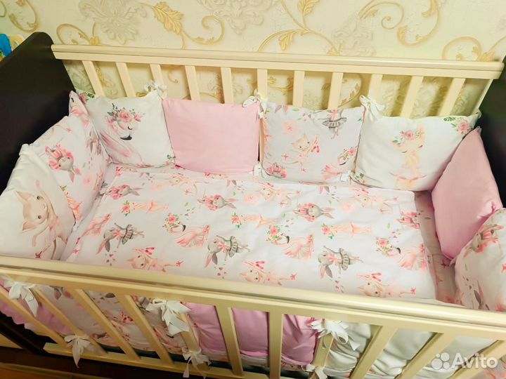 Продам-Детская кроватка с маятником трансформер